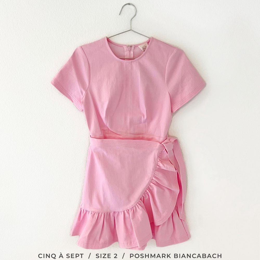 NWT β’ Cinq Γ Sept Mini Dress - Picture 10 of 11